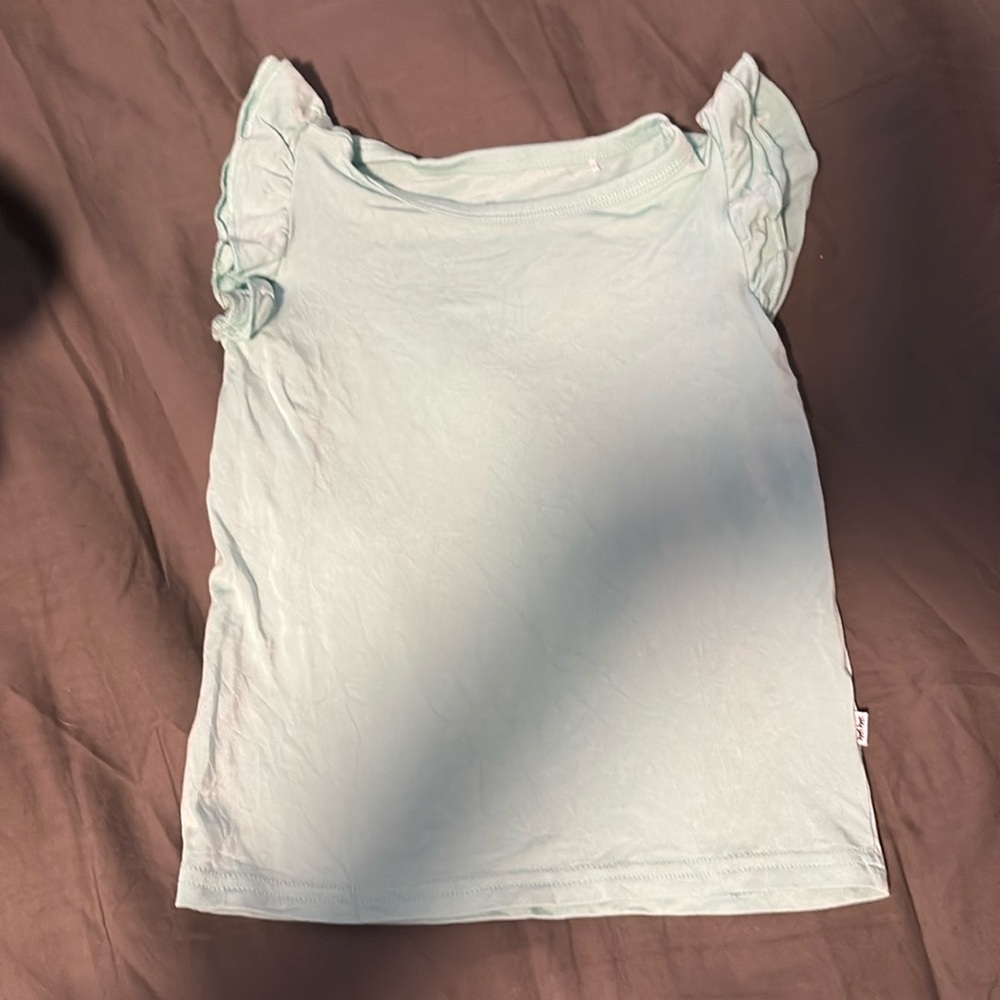 Little Sleepies 3T flutter sleeve tank.